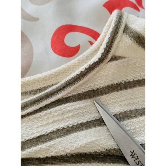 Matilda Jane Classic with a Twist Striped Top With Floral Lace Size M - Picture 15 of 16